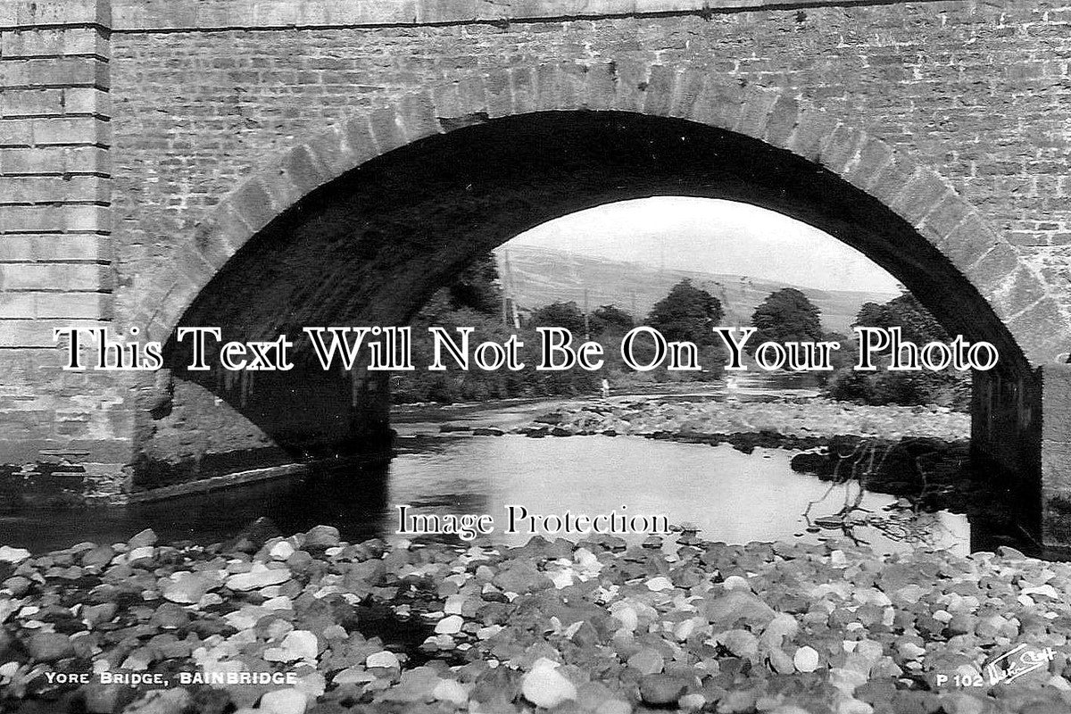 YO 3541 - Yore Bridge, Bainbridge, Wensleydale, Yorkshire