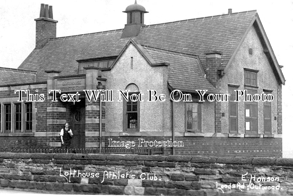 YO 3600 - Lofthouse Athletic Club, Leeds Road, Outwood, Yorkshire c1930