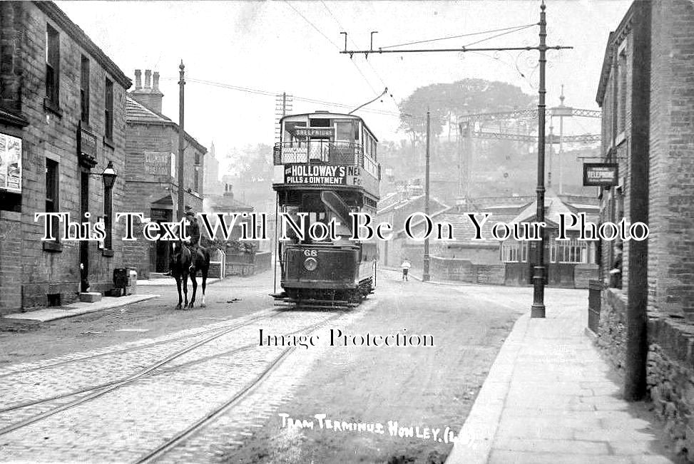 YO 3630 - Honley Tram Terminus, Yorkshire