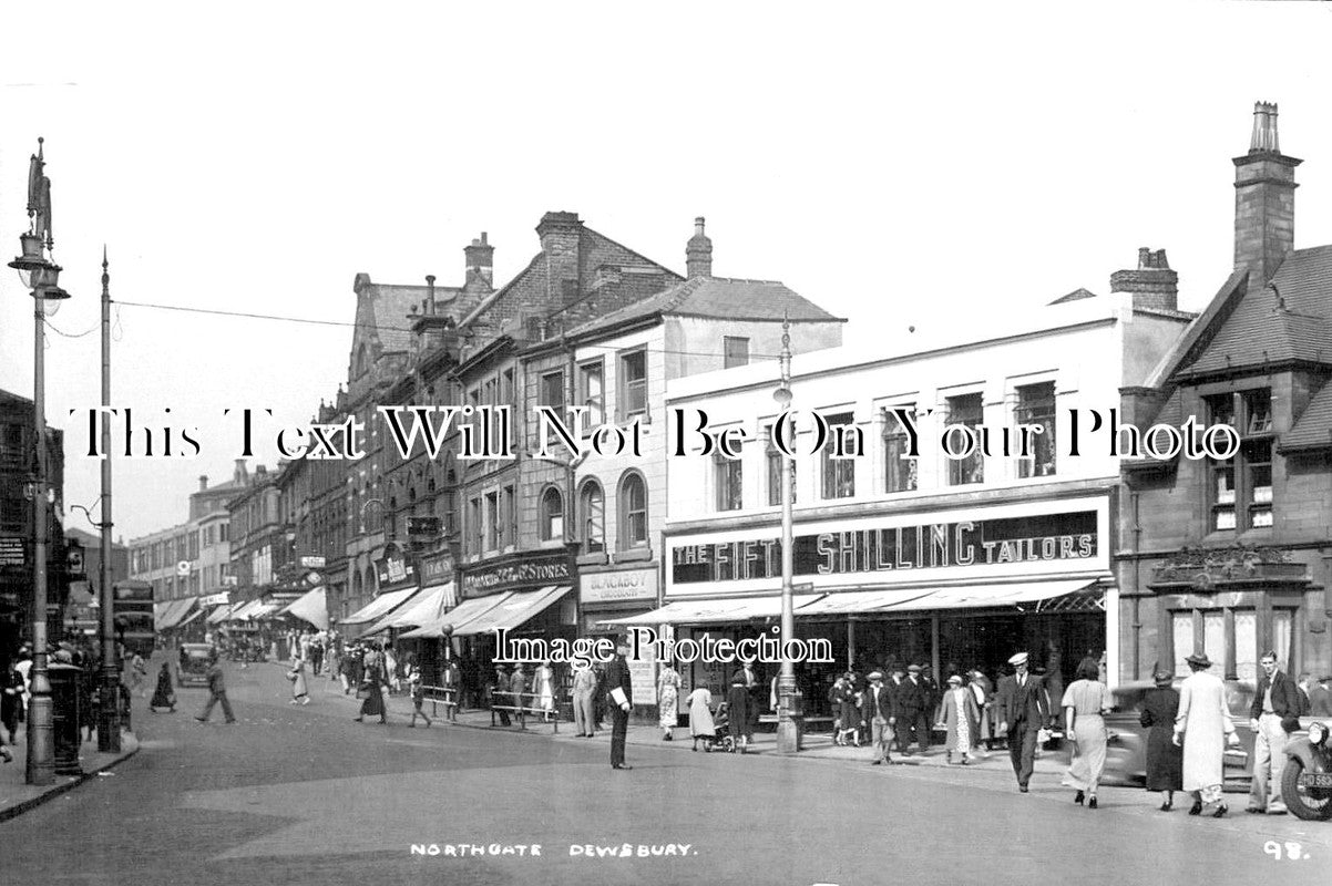 YO 3705 - The Fifty Shilling Tailors, Northgate, Dewsbury, Yorkshire
