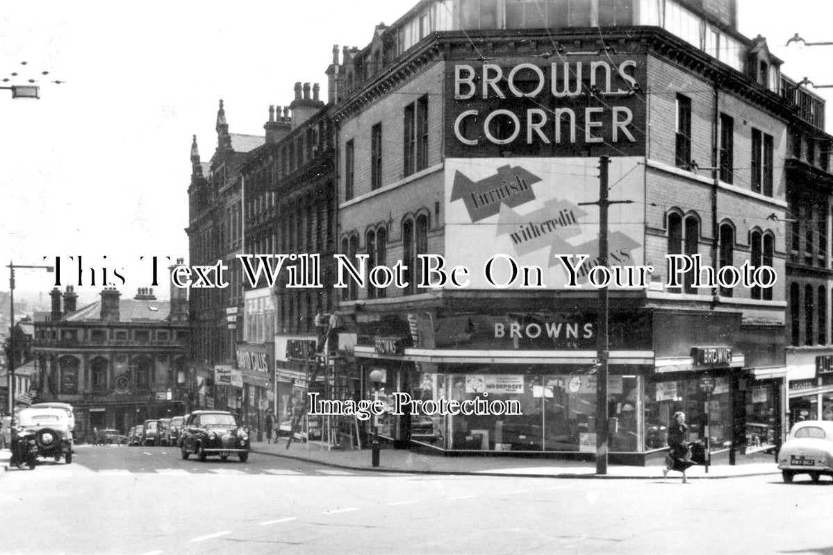 YO 3712 - Godwin Street & Westgate Corner, Bradford, Yorkshire