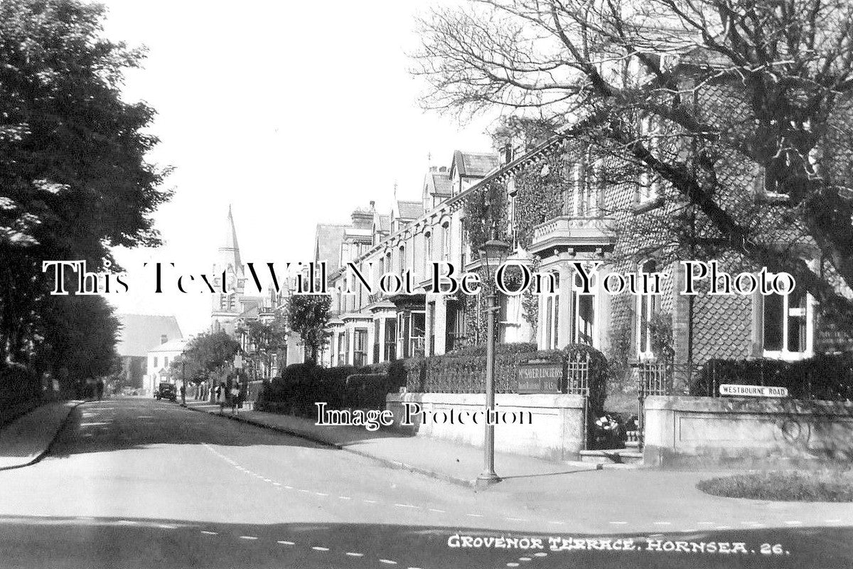 YO 3793 - Grovenor Terrace, Hornsea, Yorkshire c1920