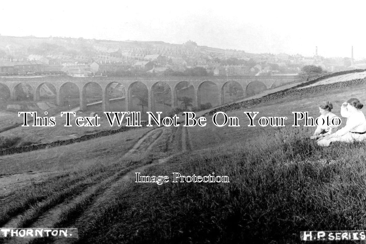 YO 3806 - Railway Viaduct, Thornton, Bradford, Yorkshire