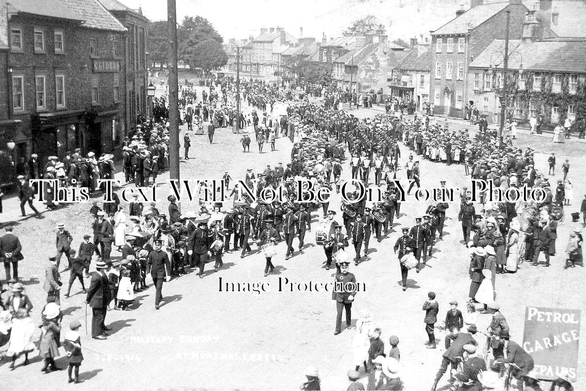 YO 3874 - Northallerton Military Sunday, Yorkshire 1914