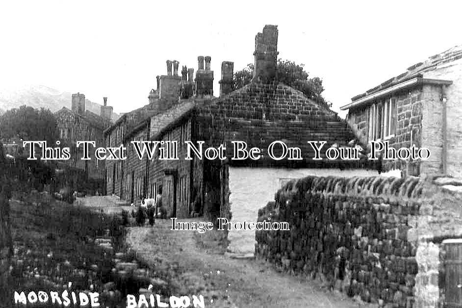 YO 3887 - Moorside, Baildon, Bradford, Yorkshire c1909