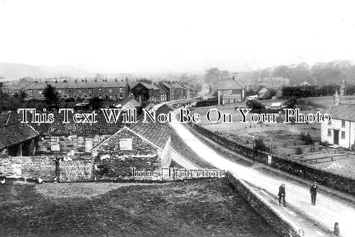 YO 3891 - View From The Railway, Guisborough, Yorkshire
