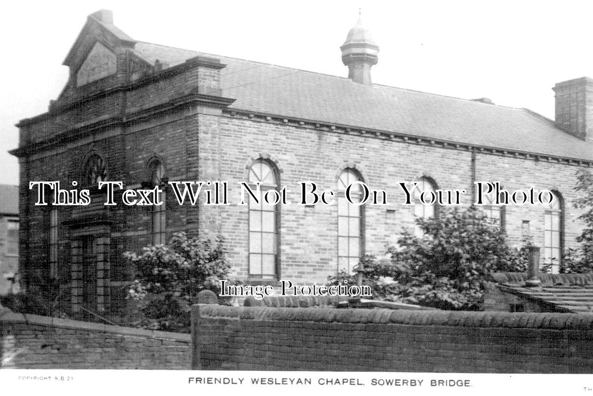 YO 3905 - Friendly Wesleyan Chapel, Sowerby Bridge, Yorkshire