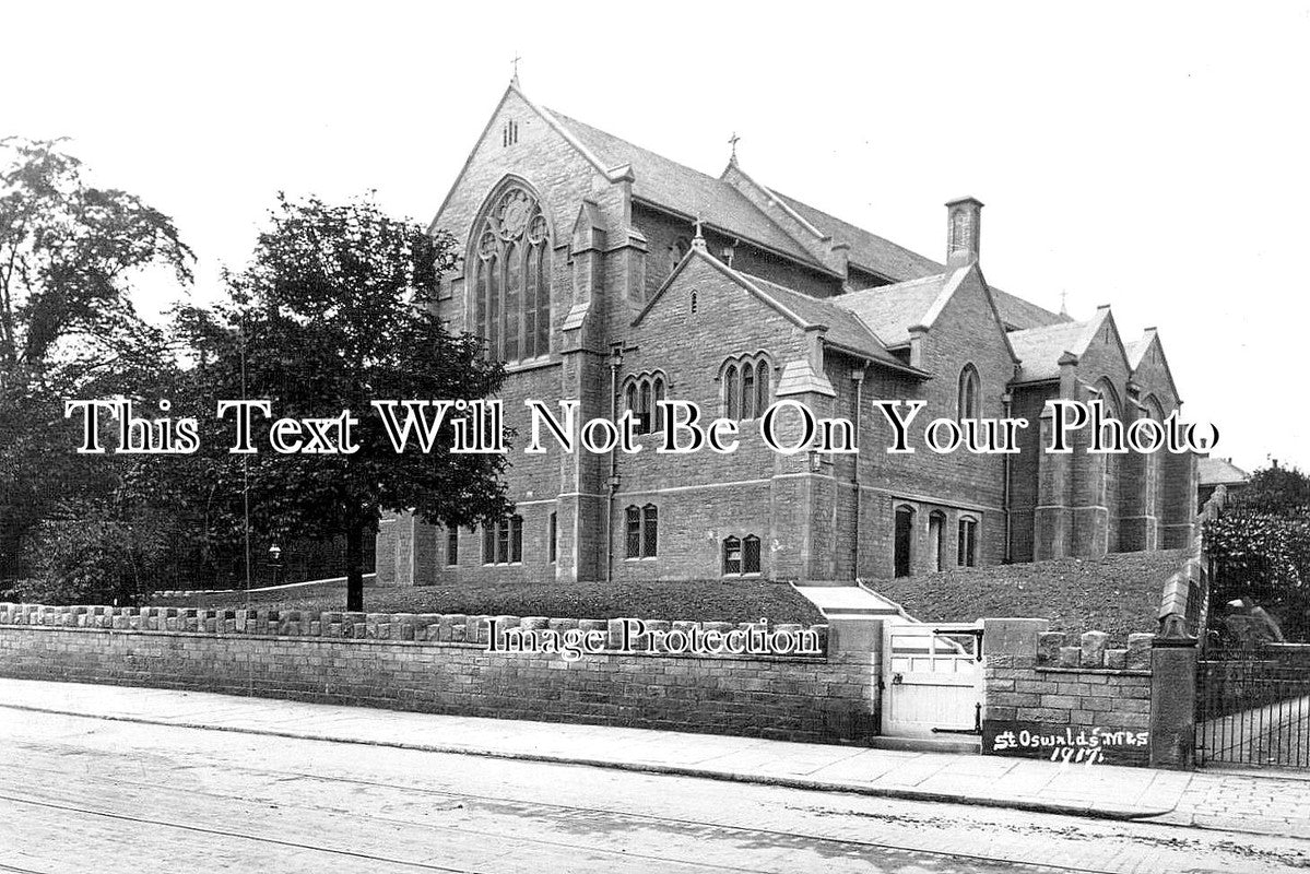 YO 3933 - St Oswalds Church, Sheffield, Yorkshire