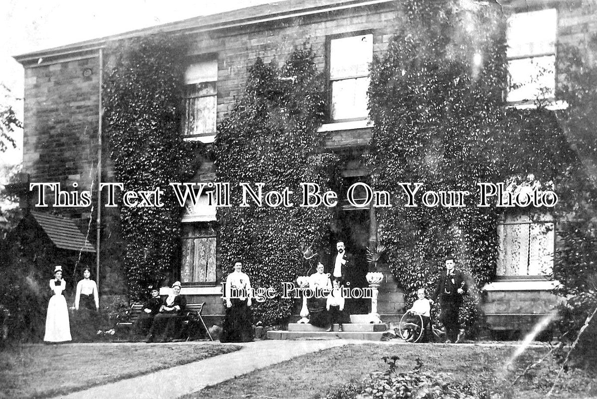 YO 3974 - Barrowcloughs House, Station Road, Mirfield, Yorkshire c1914