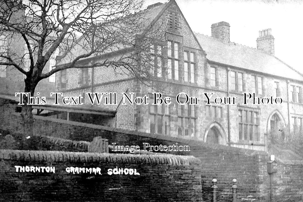 YO 4035 - Thornton Grammar School, Bradford, Yorkshire c1904