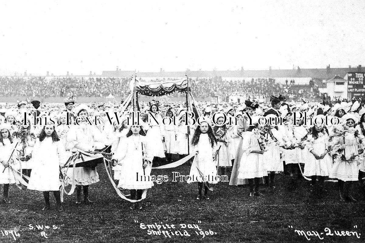 YO 4087 - Empire Day, Sheffield, Yorkshire 1906