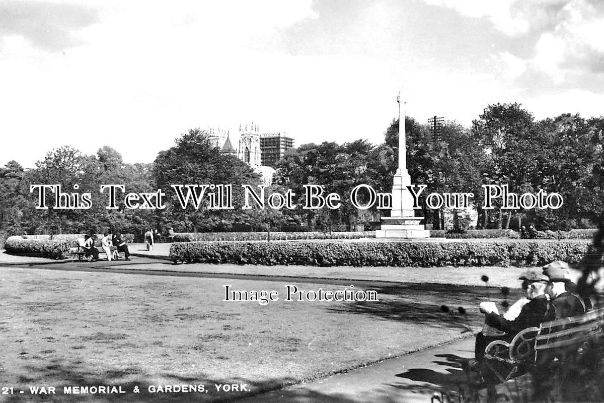 YO 4153 - York War Memorial & Gardens, Yorkshire