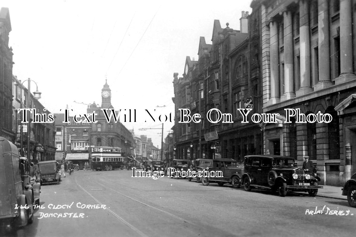 YO 4247 - The Clock Corner, Doncaster, Yorkshire