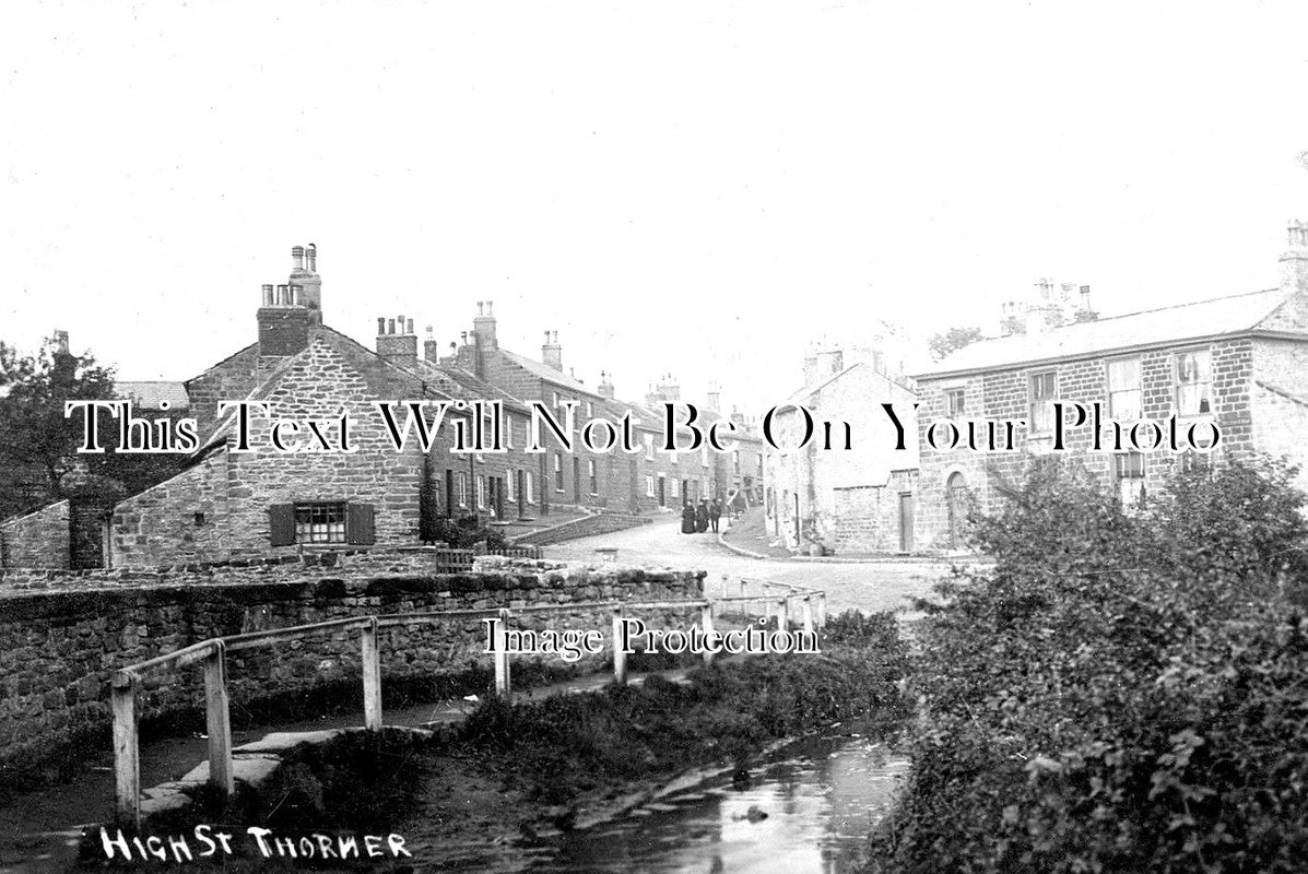 YO 4322 - Thorner High Street, Yorkshire c1904