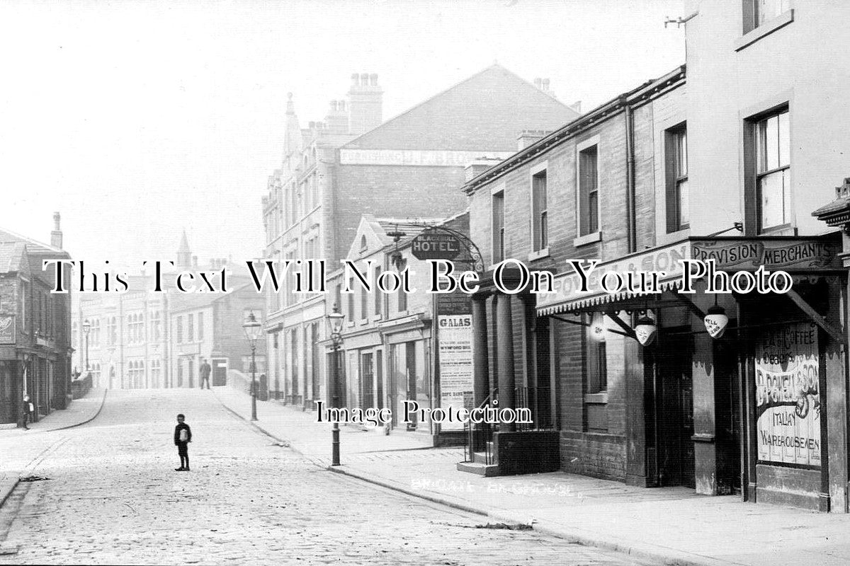 YO 4334 - Black Bull Hotel, Brighouse, Yorkshire