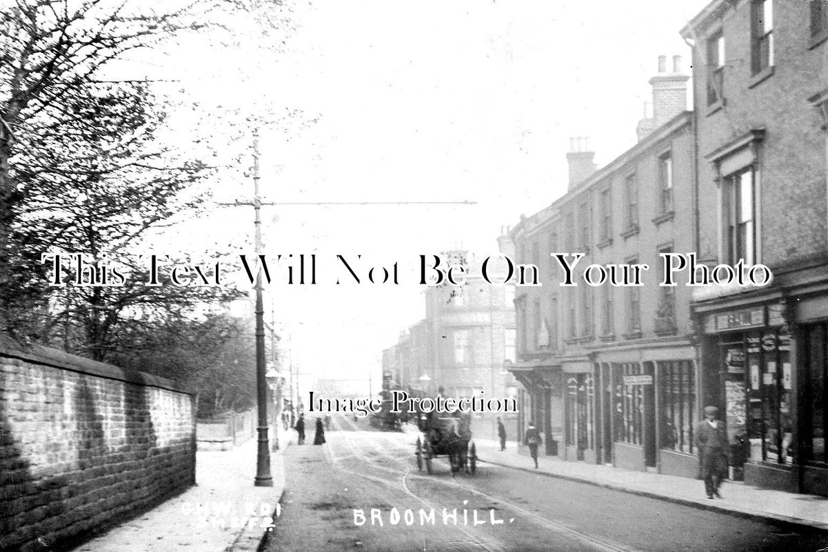 YO 4351 - Broomhill, Yorkshire c1907