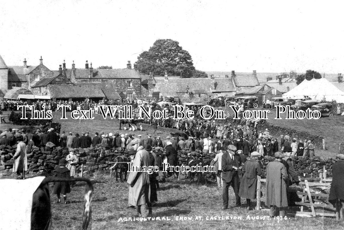 YO 4360 - Castleton Agricultural Show, Yorkshire 1924