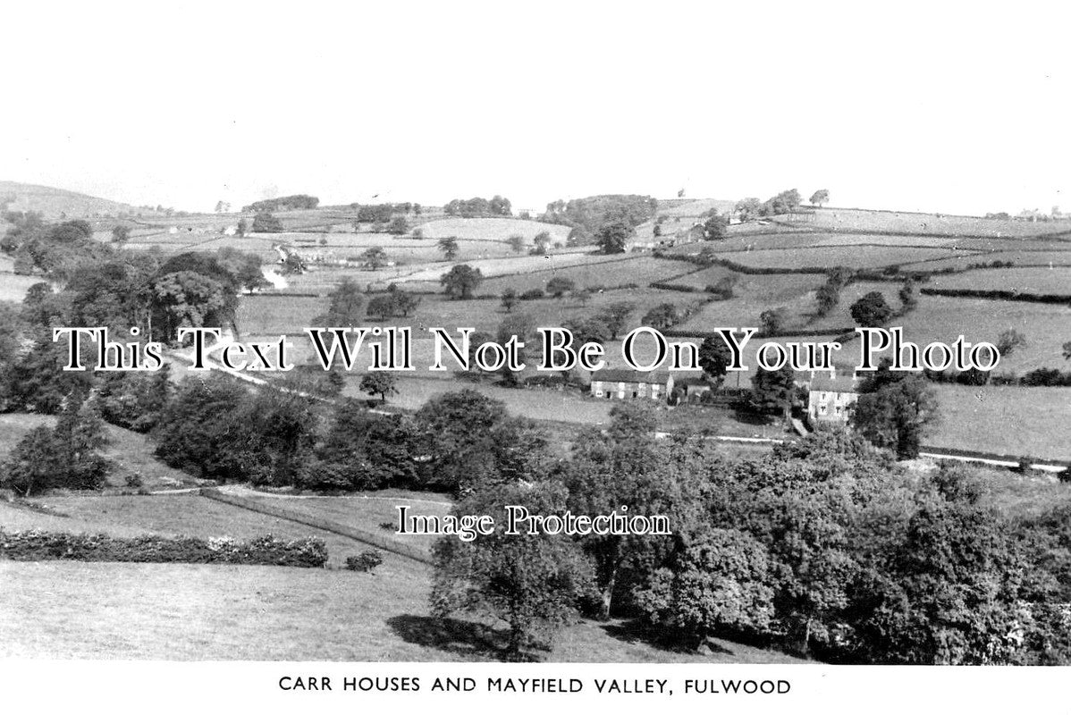 YO 4415 - Carr Houses & Mayfield Valley, Fulwood, Sheffield, Yorkshire