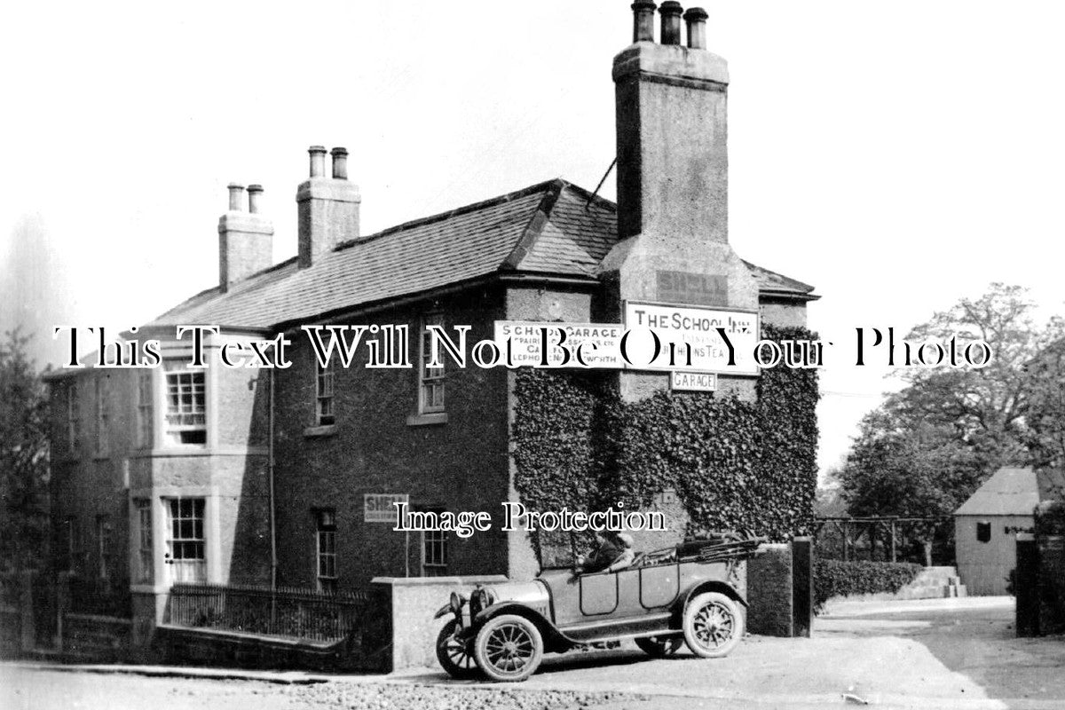 YO 4417 - School Inn& Garage, Ackworth, Yorkshire