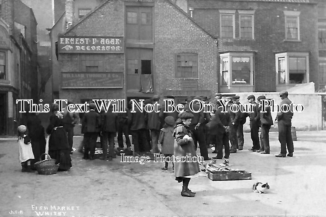 YO 445 - Whitby Fish Market, Yorkshire