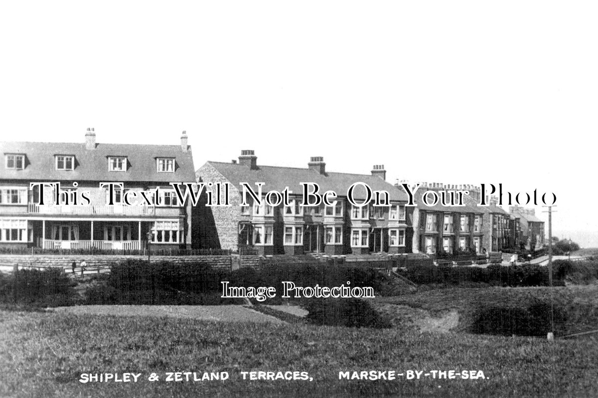 YO 4560 - Shipley & Zetland Terraces, Marske By The Sea, Yorkshire