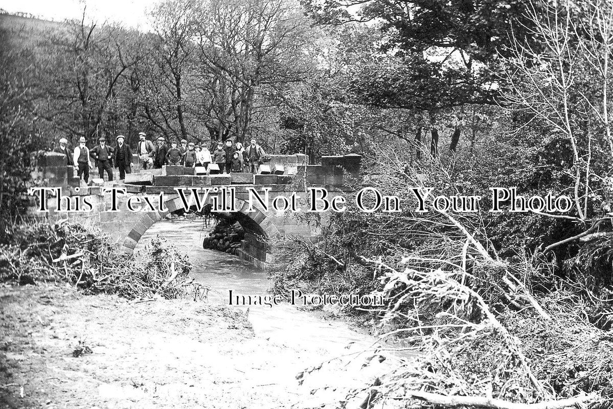 YO 4623 - Dalehouse Bridge Disaster, Staithes, Yorkshire c1910