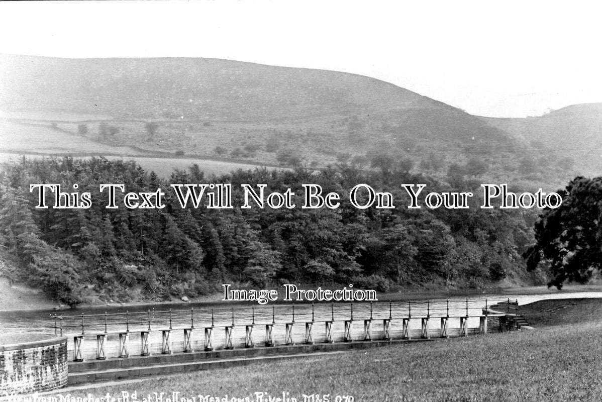 YO 4722 - Hollow Meadows Rivelin From Manchester Road, Sheffield, Yorkshire