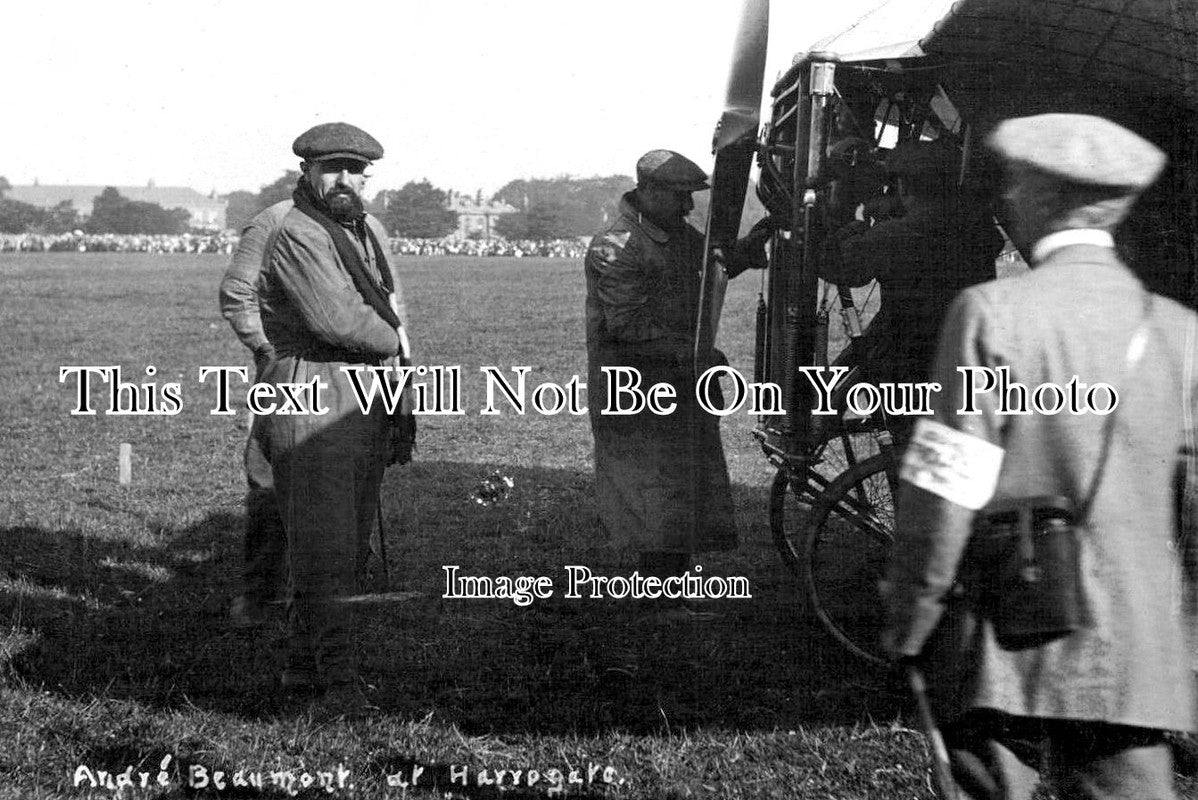 YO 4782 - Aviator Andre Beaumont, Harrogate, Yorkshire