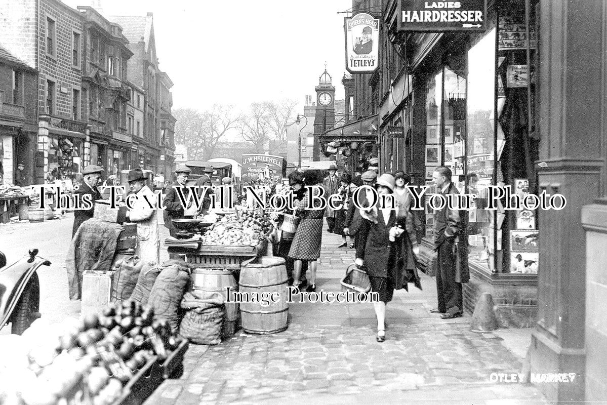 YO 4820 - Otley Market, Yorkshire