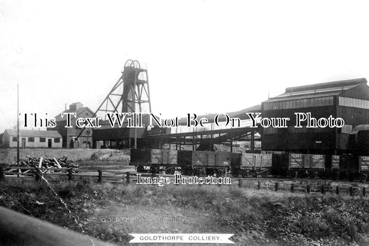 YO 4842 - Goldthorpe Colliery, Barnsley, South Yorkshire c1915
