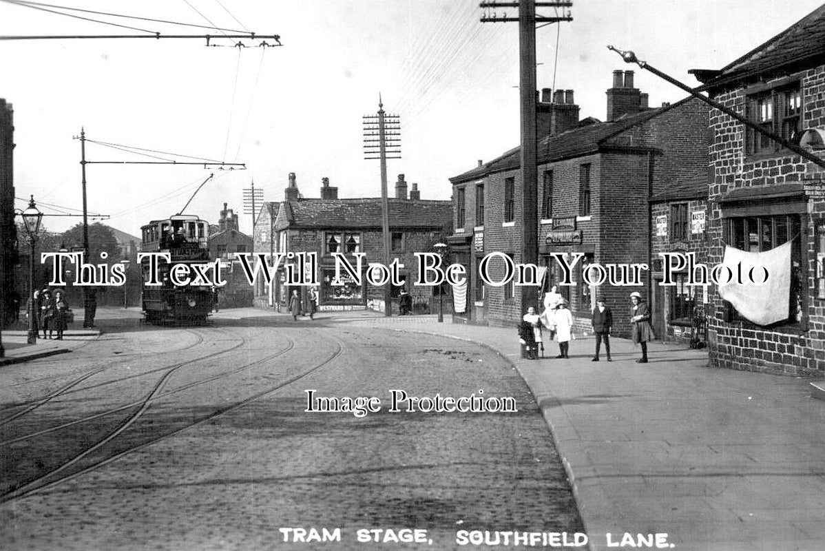 YO 4848 - Tram Stage, Southfield Lane, Bradford, Yorkshire