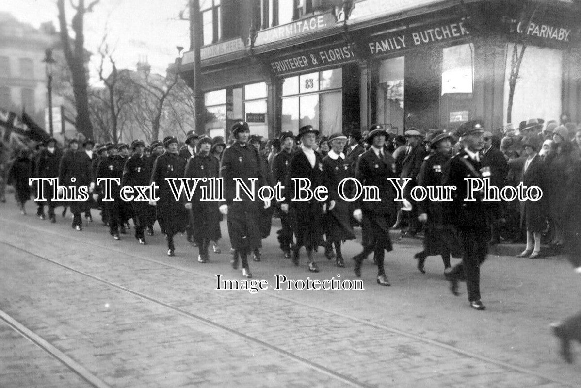 YO 4860 - Salvation Army March, Scarborough, Yorkshire 1929