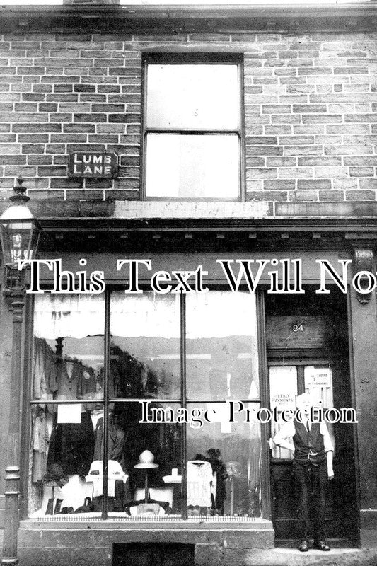 YO 4871 - Clothes Shop, Lumb Lane, Bradford, Yorkshire