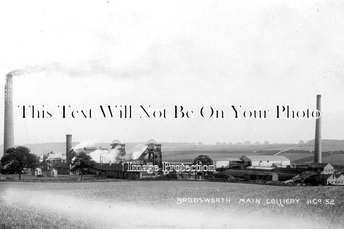 YO 4907 - Brodsworth Main Colliery, Doncaster, Yorkshire c1912