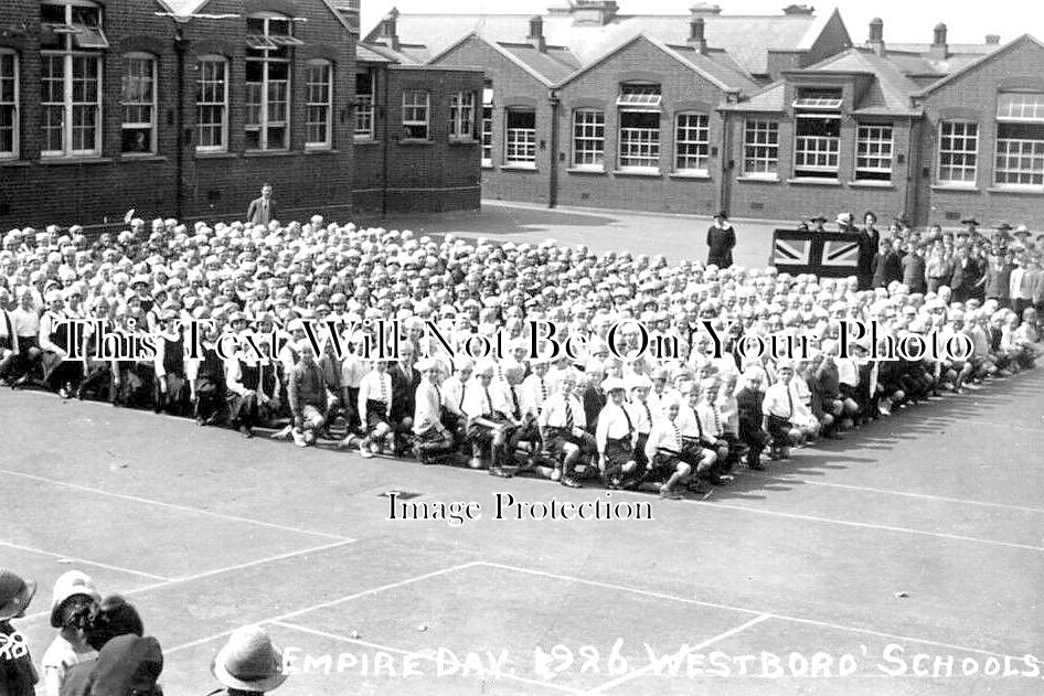 YO 5036 - Empire Day, Westboro School, Dewsbury, Yorkshire 1926