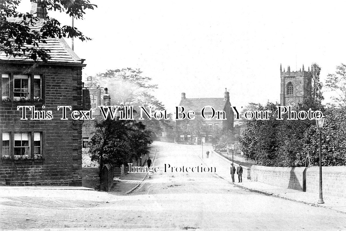 YO 5084 - The Thornhill Pub & Church, Calverley, Yorkshire