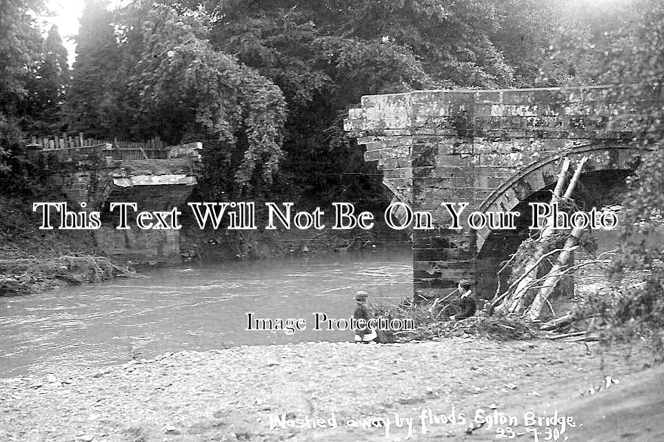 YO 5089 - Washed Away By Floods, Egton Bridge, Yorkshire