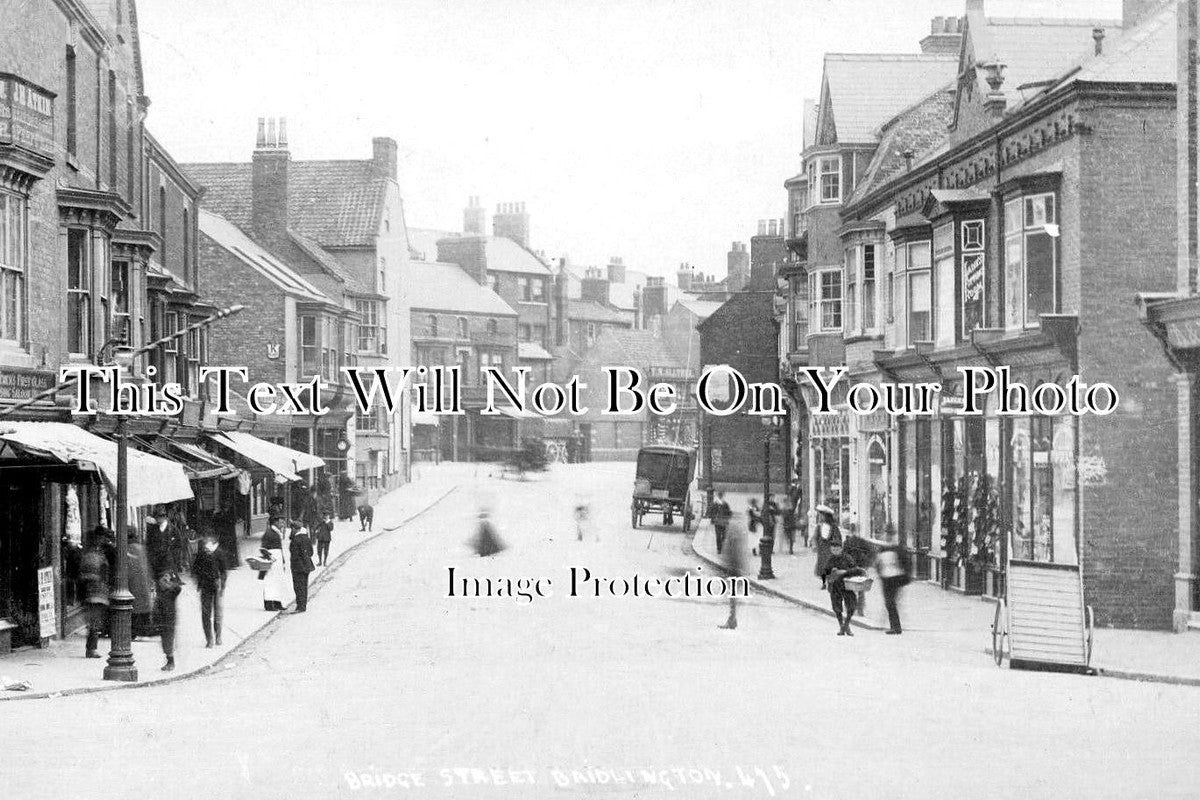 YO 5116 - Bridge Street, Bridlington, Yorkshire c1910
