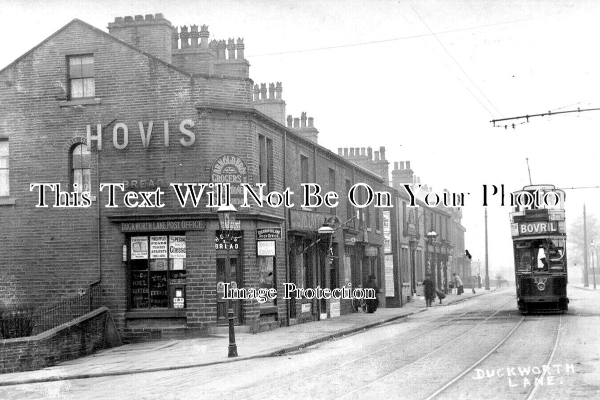 YO 5143 - Duckworth Lane, Bradford, Yorkshire c1908