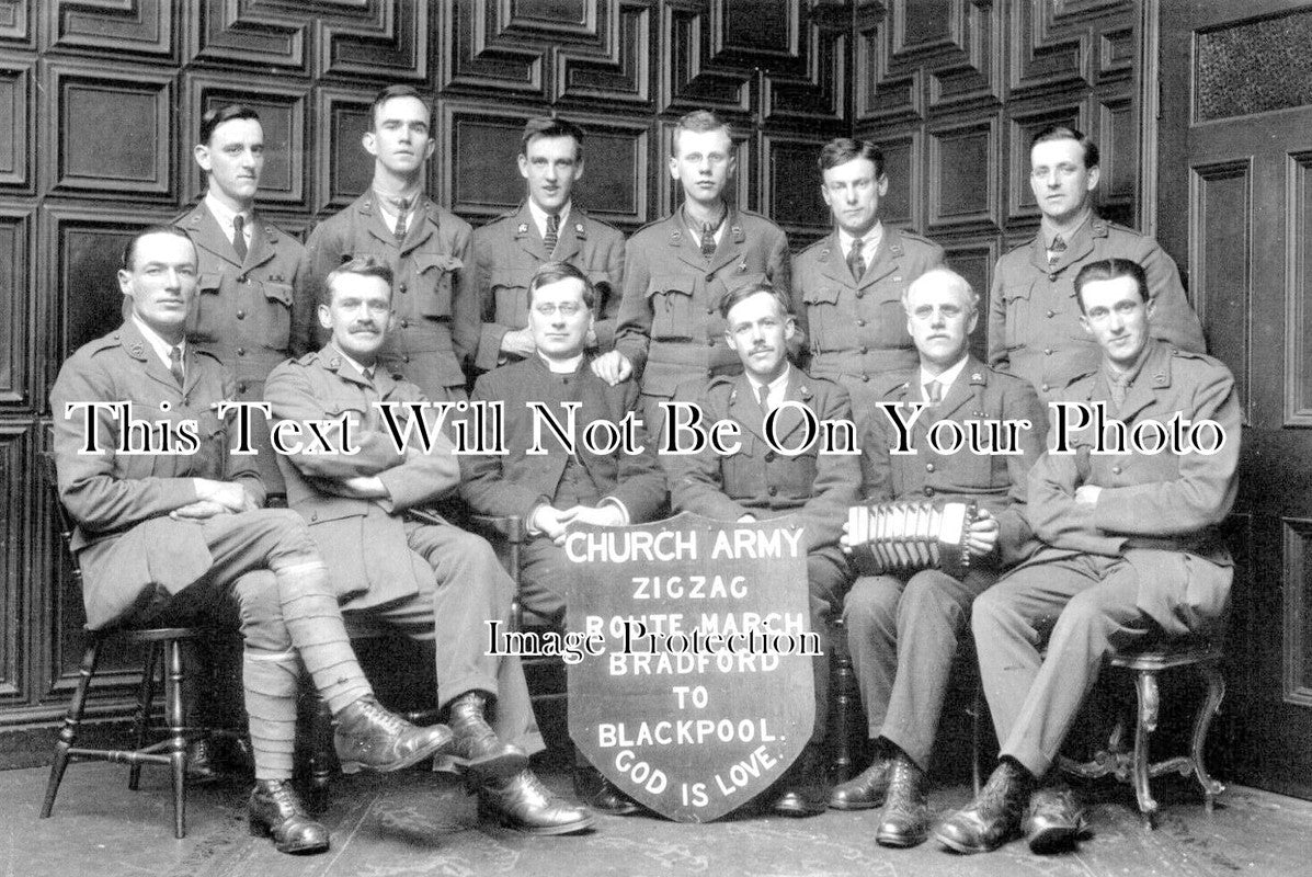 YO 5146 - Church Army Route March, Bradford To Blackpool, Yorkshire