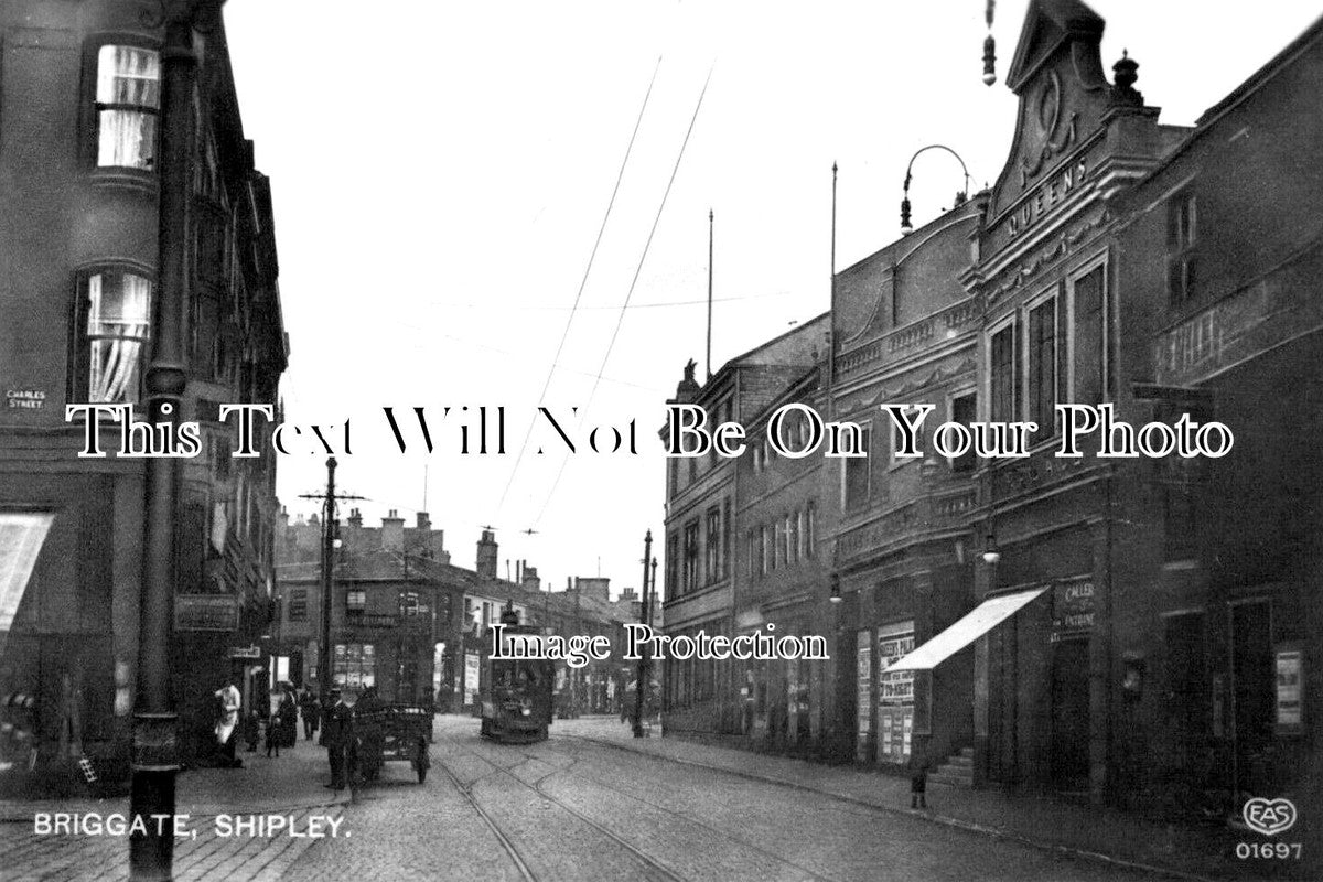 YO 5218 - Briggate, Shipley, Yorkshire c1913