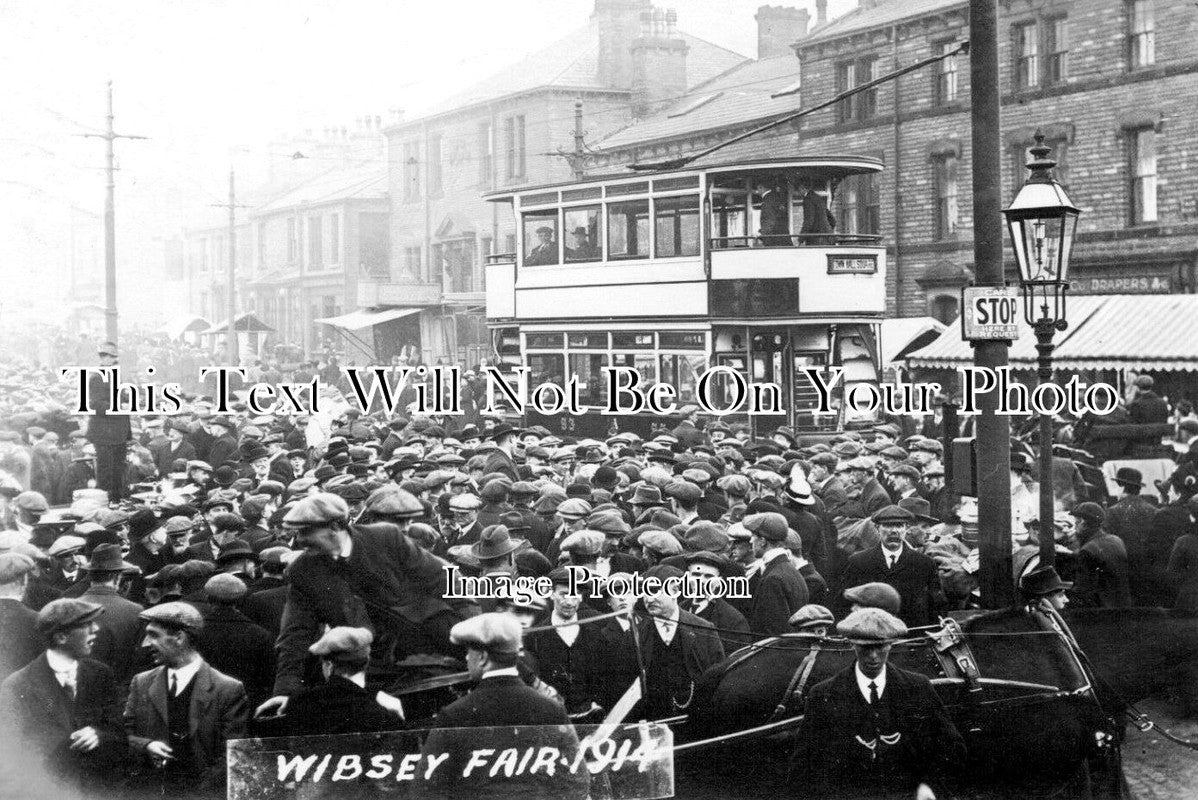 YO 5233 - Wibsey Village Fair, Bradford, Yorkshire 1914