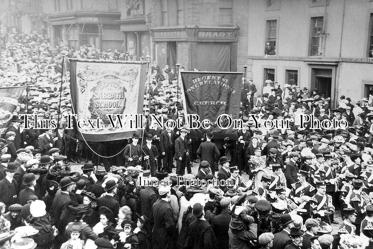 YO 5303 - Barnsley Sunday Schools, Whit Monday, Yorkshire 1907