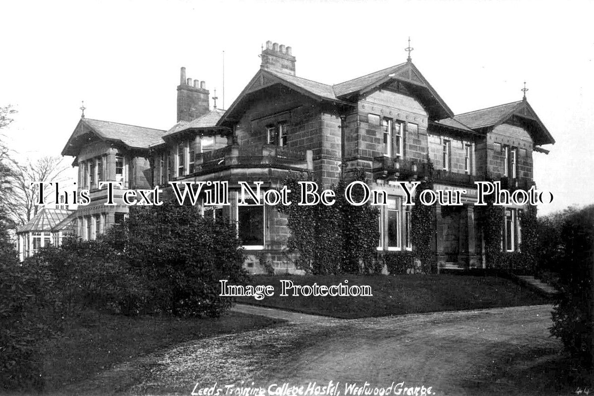 YO 5369 - Leeds Training College Hostel, Weetwood Grange, Yorkshire