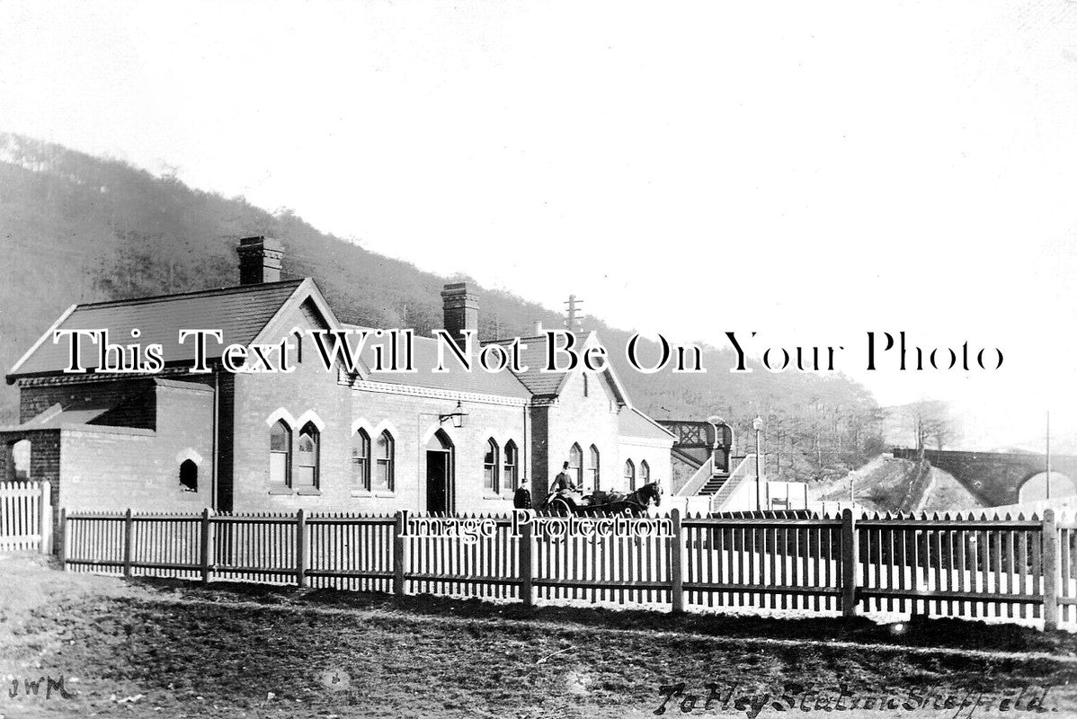 YO 5398 - Totley Railway Station, Sheffield, Yorkshire