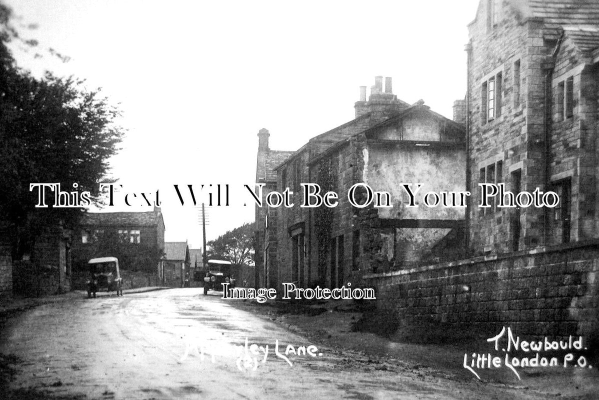 YO 5594 - Apperley Lane, Apperley Bridge, Leeds, Yorkshire c1925