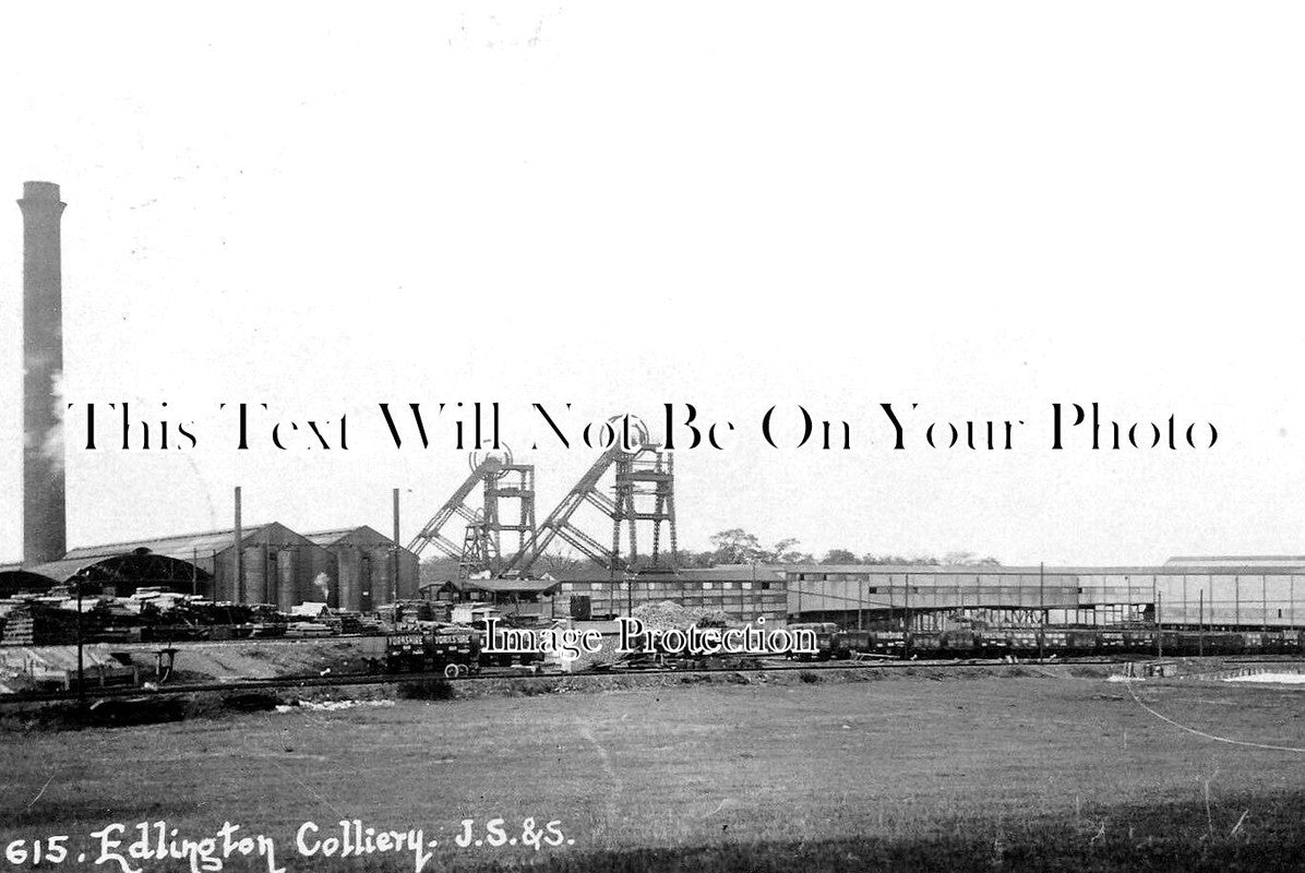 YO 5596 - Edlington Colliery, Doncaster, Yorkshire c1912