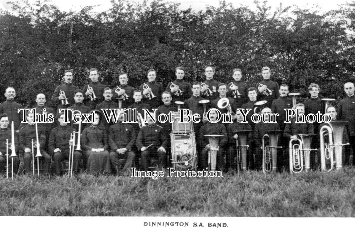 YO 5665 - Dinnington Salvation Army Band, Yorkshire