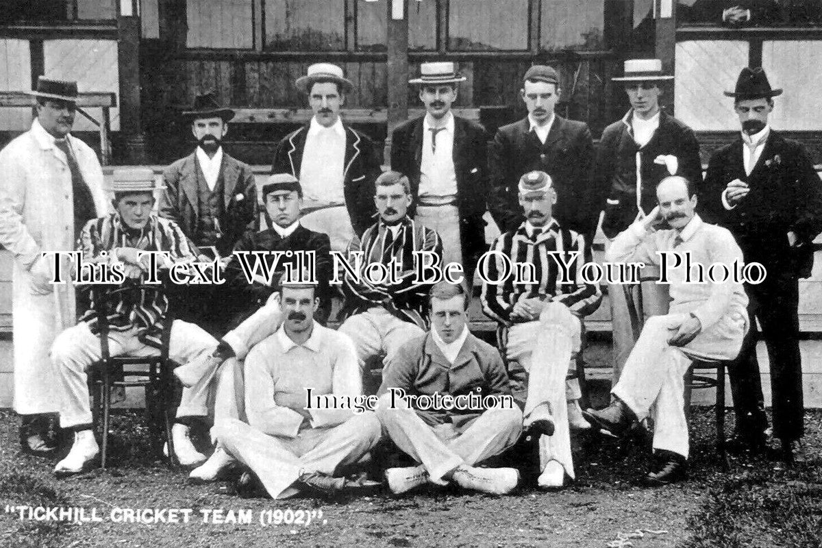 YO 5698 - Tickhill Cricket Team, Yorkshire 1902