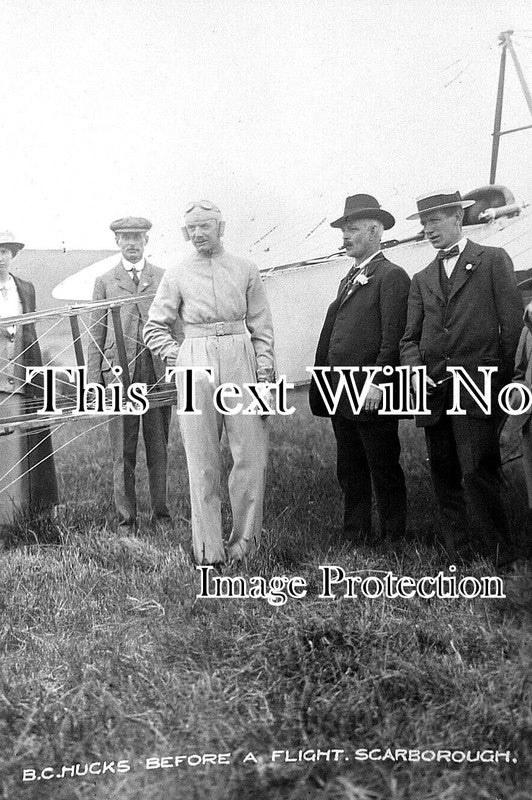 YO 5740 - B C Hucks At Scarborough, Aviator, Airplane, Yorkshire